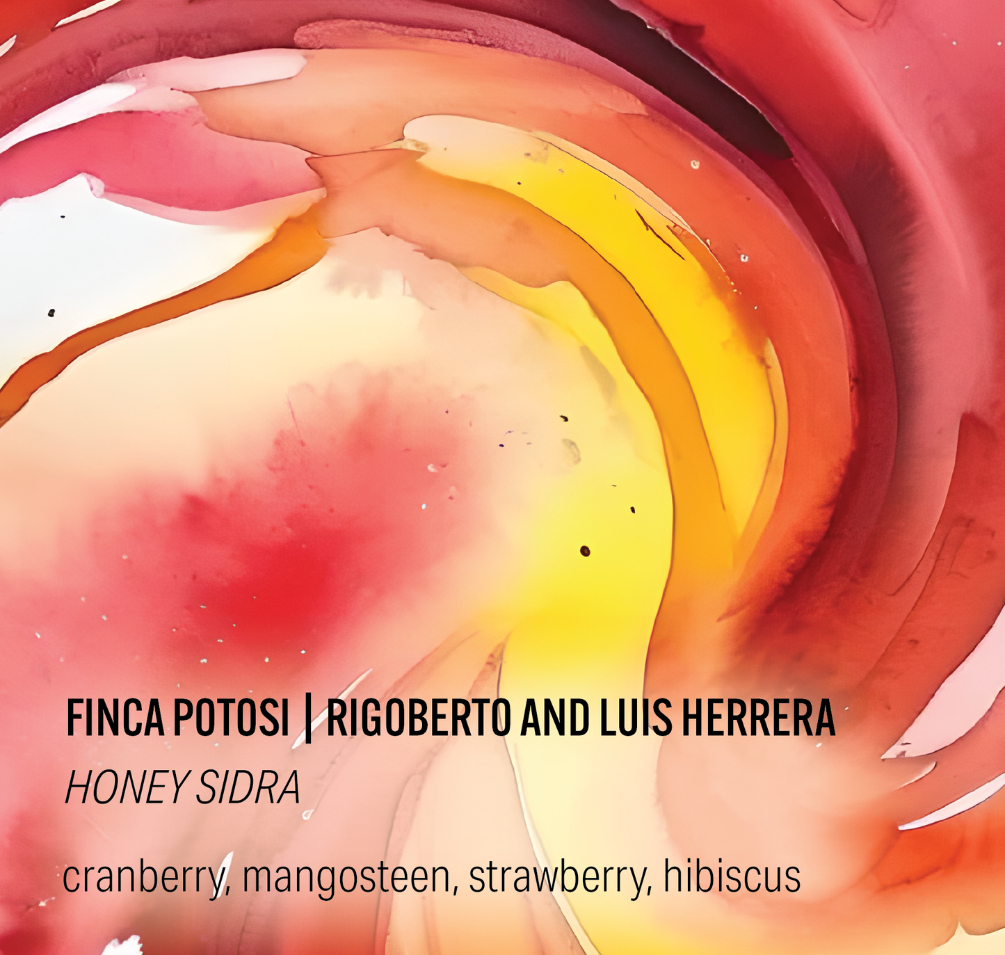 Finca Potosi - Honey Sidra - Colombia