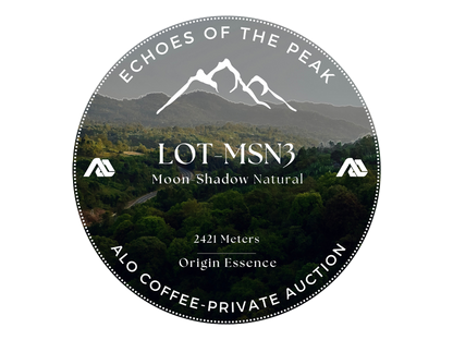 Alo Coffee Auction 2025 - Moon Shadow Natural #3 (MSN3) - Ethiopia