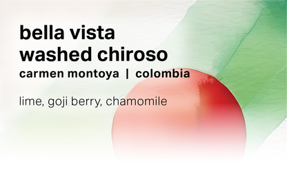 Carmen Montoya Bella Vista - Washed Chiroso - Colombia