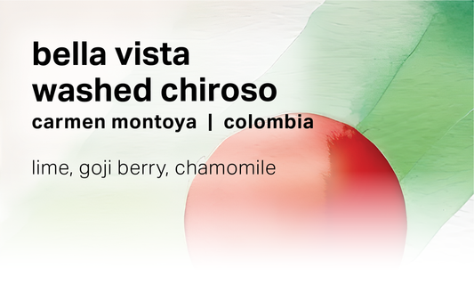 Carmen Montoya Bella Vista - Washed Chiroso - Colombia