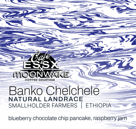 Moonwake x Cafe ESSX Collab - Banko Chelchele - Smallholder Farmers  -  Natural Landrace - Ethiopia