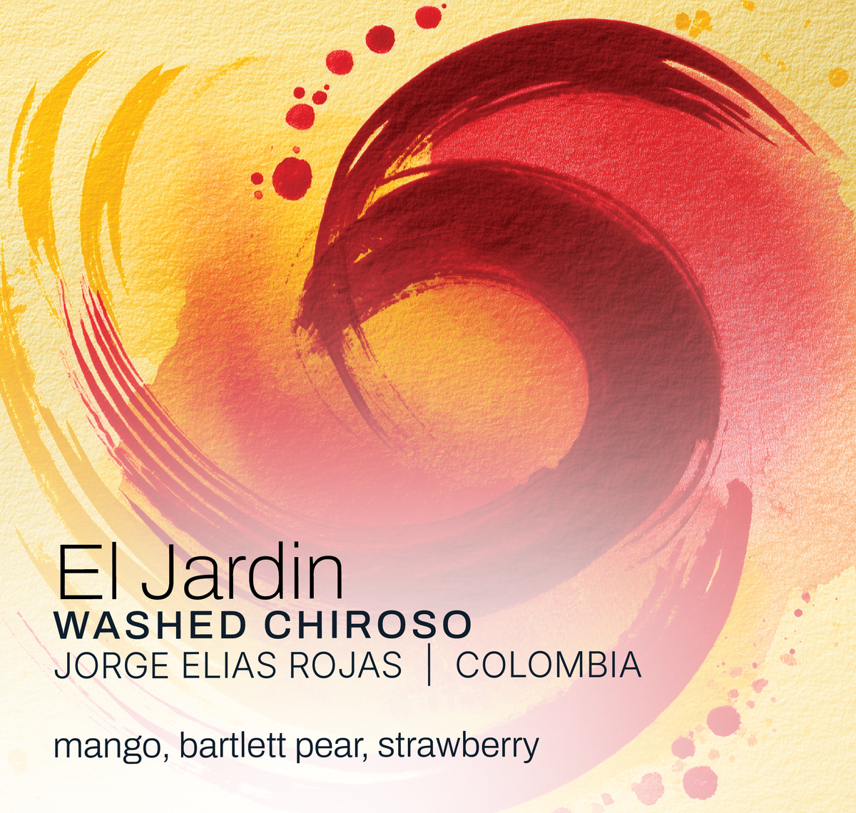 El Jardin - Jorge Rojas - Washed Chiroso - Colombia