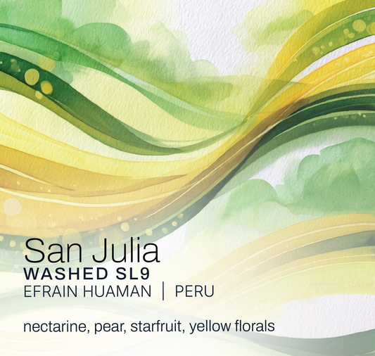 San Julia - Efrain Huaman - Washed SL9 - Peru