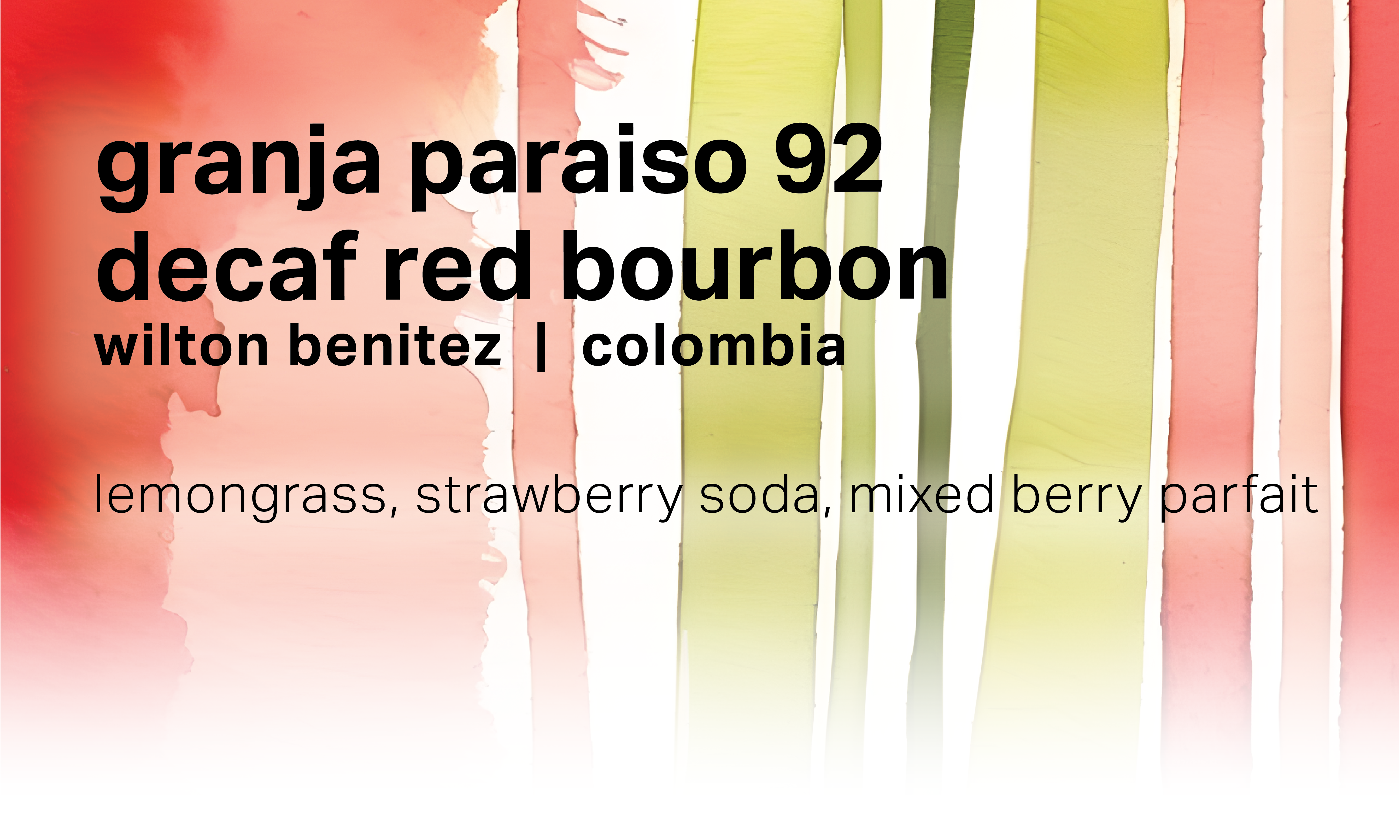 Granja Paraiso 92 Decaf - Colombia