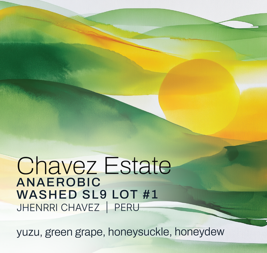 Chavez Estate Lot #1 - Jhenrri Chavez - Anaerobic Washed SL9 - Peru