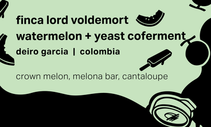 Deiro Garcia Finca Lord Voldemort - Yeast Inoculated Ombligon - Colombia