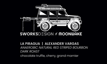 Dark Roast - Finca La Piragua - Natural Red Stripe Bourbon - Colombia