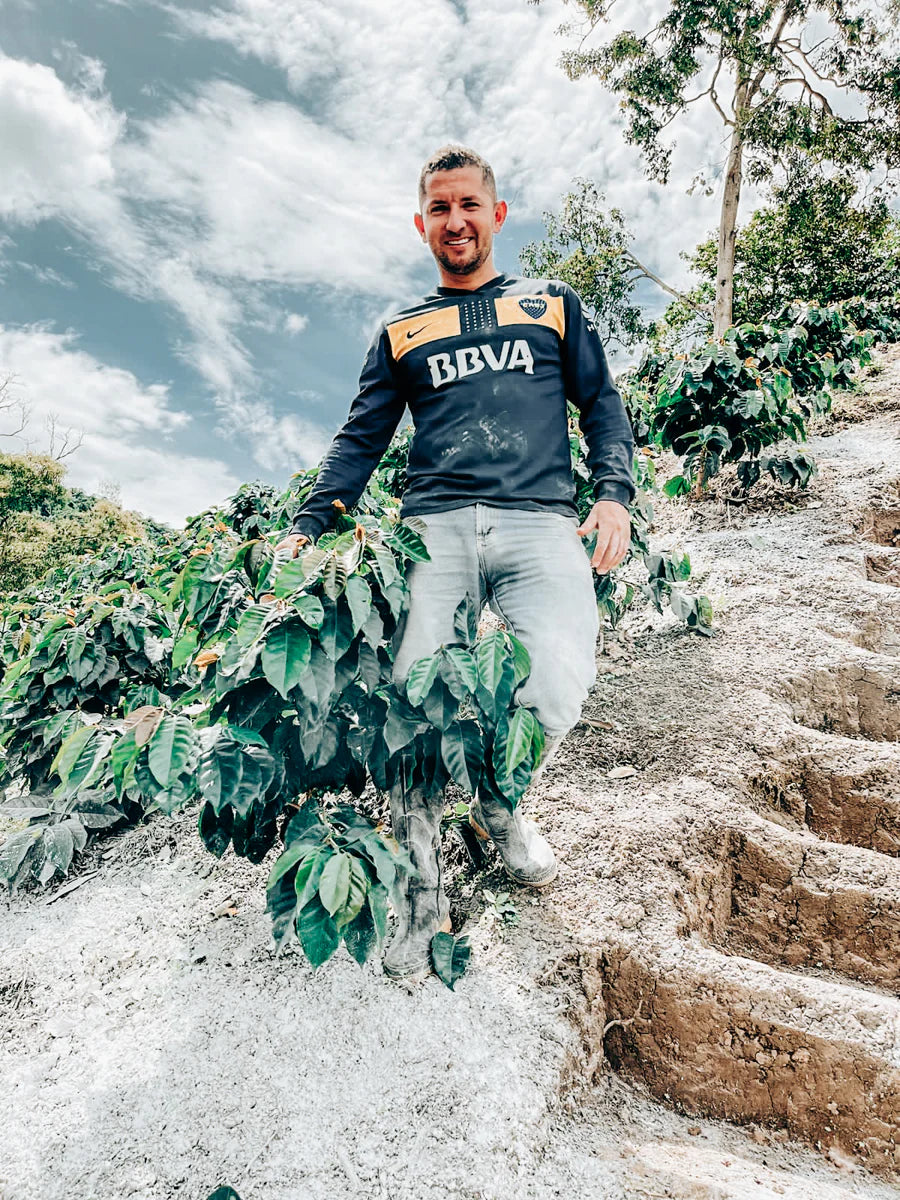 Jhonatan Gasca Zarza Bella Vista - Thermal Shock Washed Aji Bourbon - Colombia